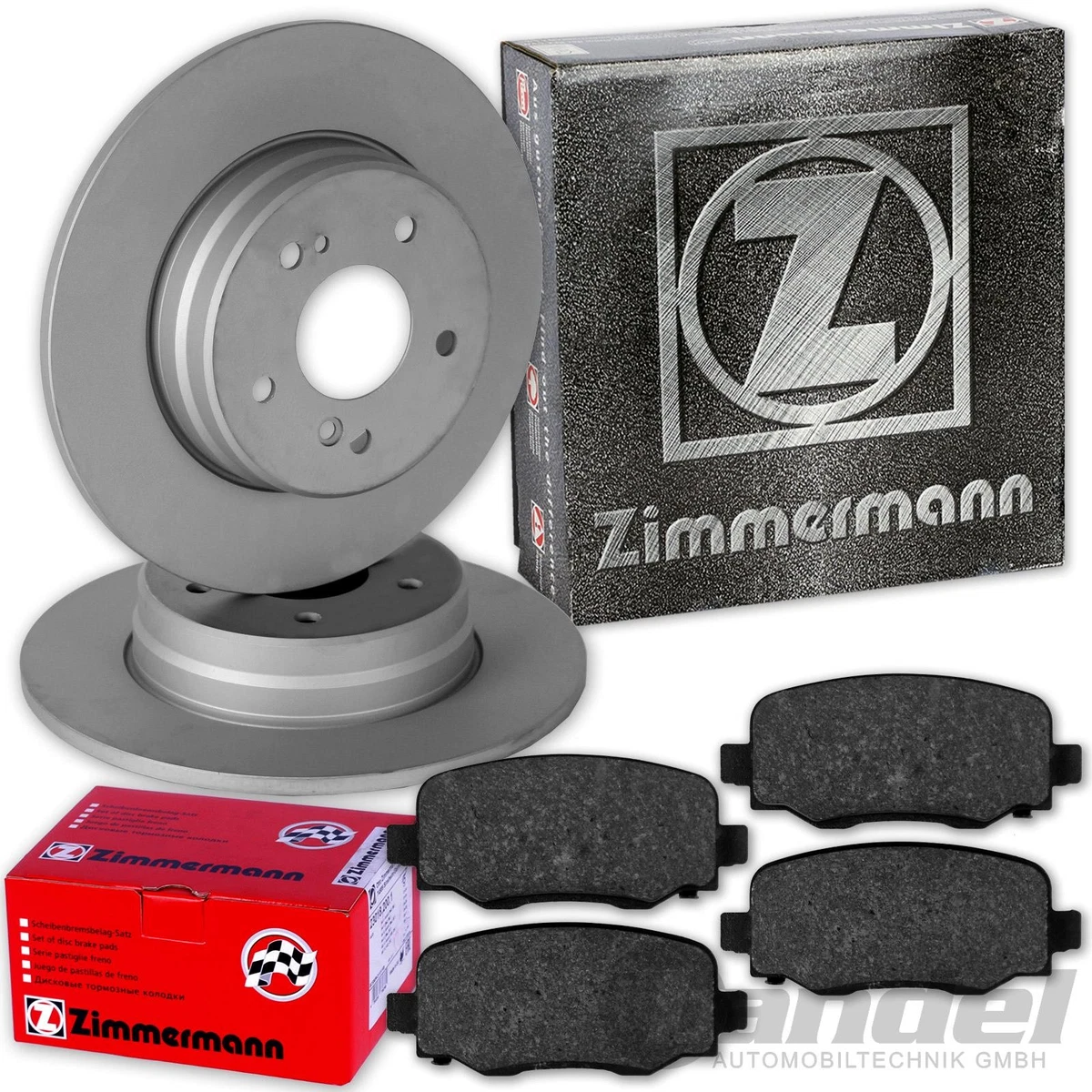 Otto-Zimmermann гальмівні диски та колодки для Renault Megan