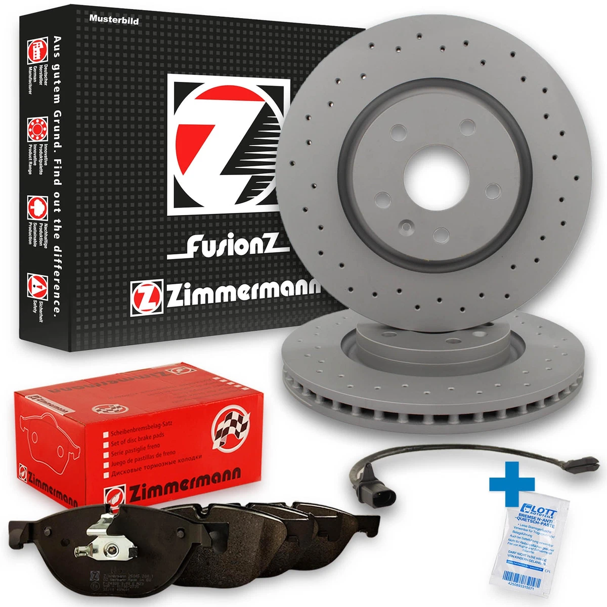 Гальмівні колодки і диски Zimmermann для TOYOTA PICNIC: безпека і якість